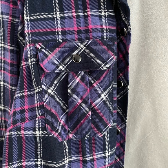 Flannel spring jacket with fleece-line - Picture 2 of 3